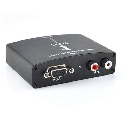 VGA & Audio To HDMI Converter - from LINDY UK