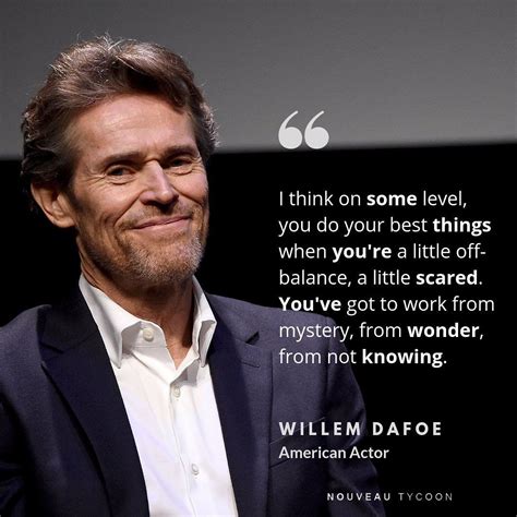 Do you agree with Willem Dafoe? 🧐 - 📷:@nouveautycoon - #Entrepreneur #executivelyfe #entrepren ...