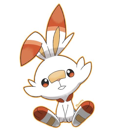 Scorbunny - The Rabbit Pokemon by Kboomz on DeviantArt | Dessin pokemon, Dessins mignons, Fond d ...