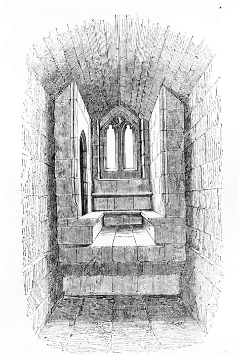 Interior of a Room at Warkworth Castle | Victorian Illustrated Shakespeare Archive