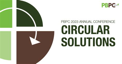 PBPC 2023 Annual Conference: Circular Solutions