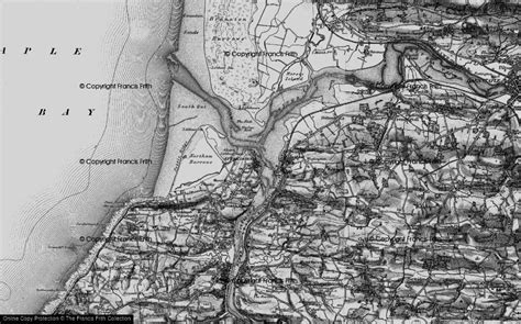 Historic Ordnance Survey Map of Appledore, 1895