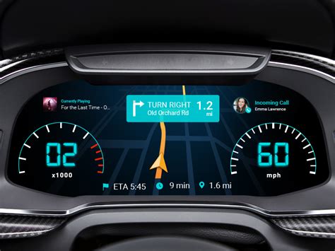 Digital Dashboard - Connected Car by Yasmin Alesia on Dribbble