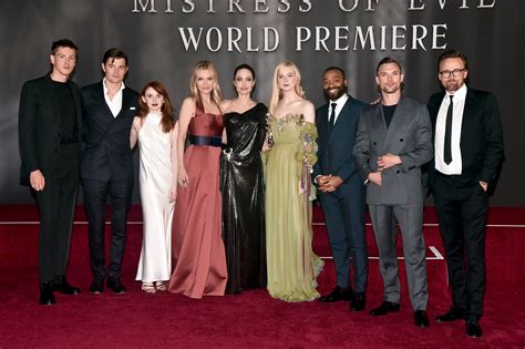 The Cast of Maleficent: Mistress of Evil Premiere New Movie in LA ...