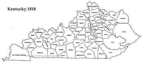 KY History: How and Why the Kentucky Counties Formed