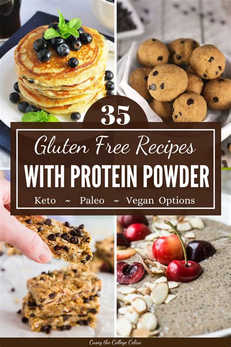 35 Gluten Free Protein Powder Recipes for Breakfast and Dessert