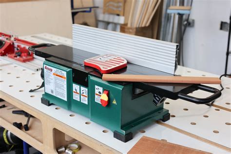 Grizzly 6" helical head benchtop jointer — Scope of Work