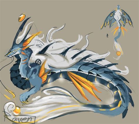 Dragon OC // Concept (1) by Small-Raven on DeviantArt