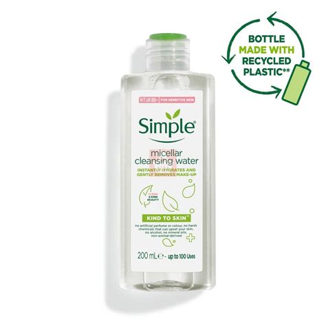 Simple Micellar Cleansing Water 200ml