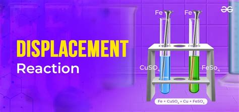 Displacement Reaction: Definition, Types, Examples, Applications