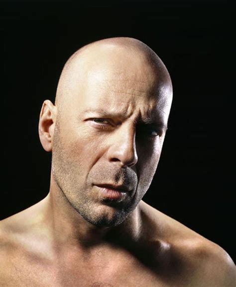 Bruce Willis. Great photo. | Bruce willis, Hair humor, Willis