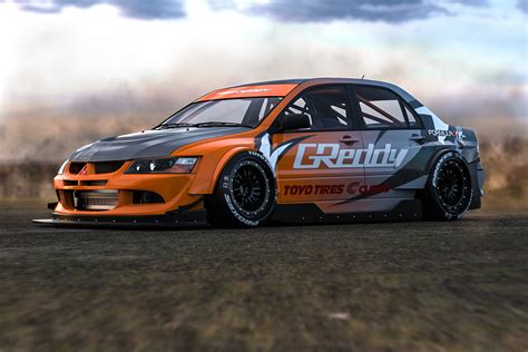 Veer Design - Widebody Evo 8 Drift Car