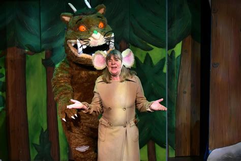 Gruffalo author Julia Donaldson appears on stage in Winchester as some of her own creations ...