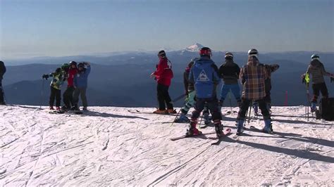 Timberline Ski Area offers high-elevation ski runs - YouTube