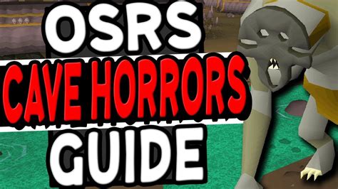 The Ultimate Cave Horrors Slayer Guide Old School Runescape - YouTube