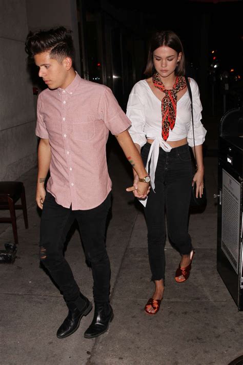 Maia Mitchell with boyfriend at Craigs -08 | GotCeleb