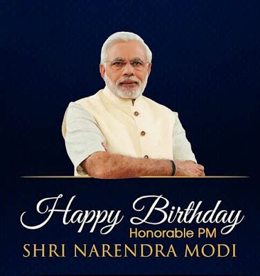 Narendra Modi Birthday Wishes, Quotes & Images