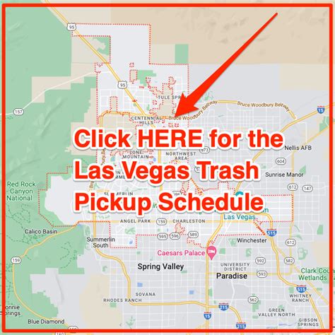 Las Vegas Trash Schedule 2024 (Bulk Pickup, Holidays, Maps)