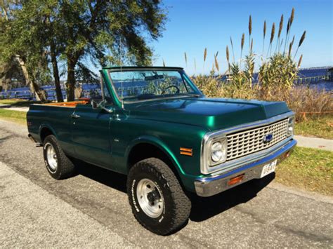 1972 Chevrolet Blazer K5 Convertible SUV (Truck Pick Up 1969 1970 1971 1972 GM) for sale ...