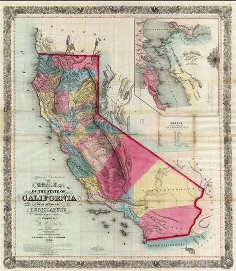 History Of California Travel - Historical Map Of California | Printable Maps