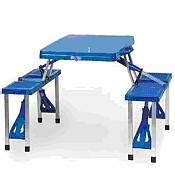 Portable Folding Table with Seats - 811-00