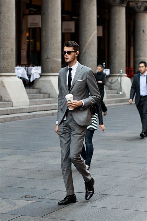 Tall Man × Grey Suit | SOLETOPIA