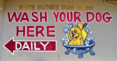 Bare Bones Dog Wash Sign | Bare Bones Dog Wash Sign | Flickr