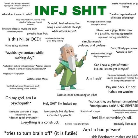 INFJ a Myers-Brigss Personality | Infj psychology, Infj personality, Infj