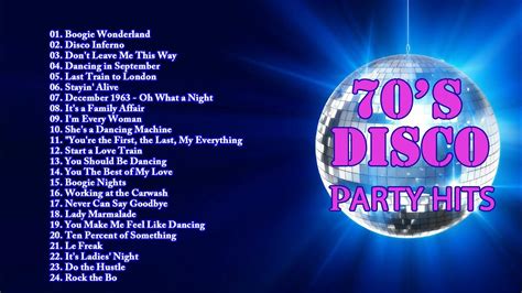 Best Songs of 70's Disco Music | Greatest Hits of Seventies Disco Fashion - YouTube Music