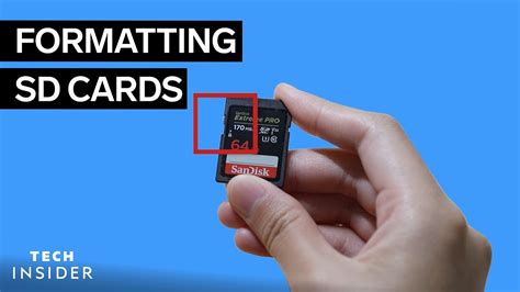 How To Format An SD Card - YouTube