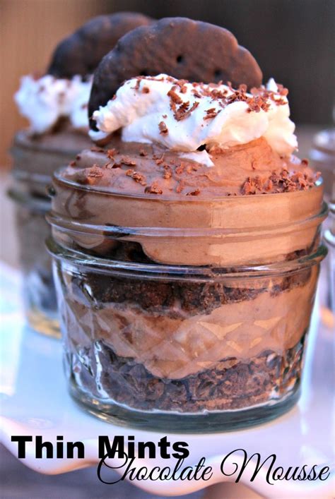 Thin Mints Chocolate Mousse - addicted to recipes