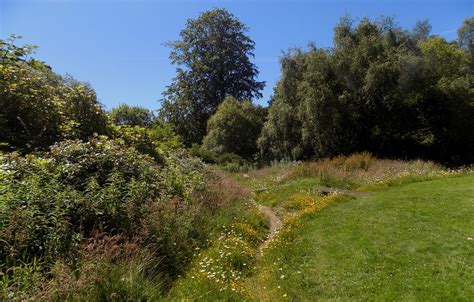 Photographs and map of Plean Country Park near Falkirk