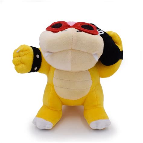 8inch 20cm Super Mario Roy Bully Koopa Bowser Koopalings Plush Doll Toy ...