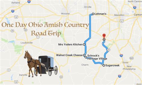 Amish In Ohio Map - World Of Light Map