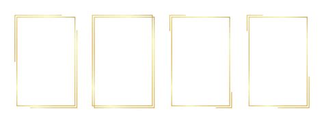 rectangle gold frame 10719813 Vector Art at Vecteezy