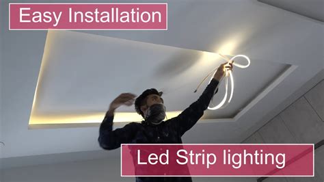 How To Install Ceiling Led Strip Lights | Homeminimalisite.com