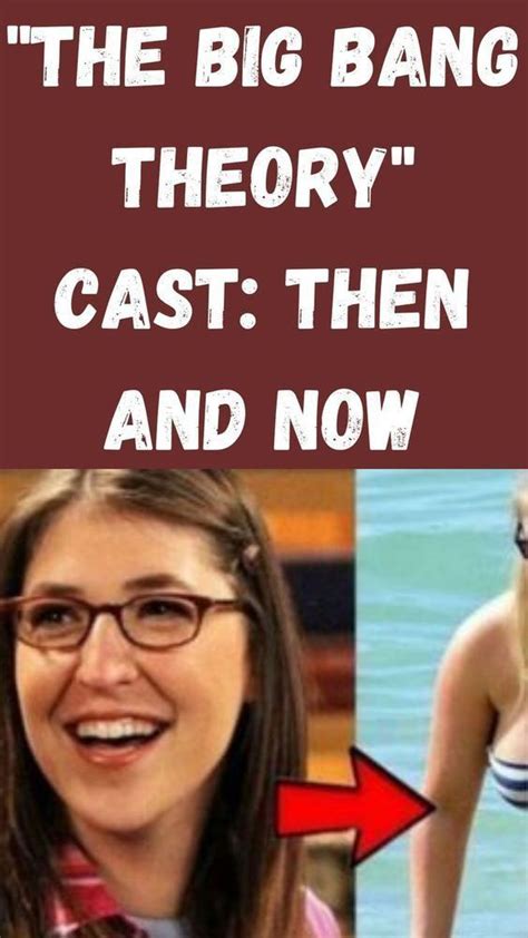 The big bang theory cast then and now – Artofit