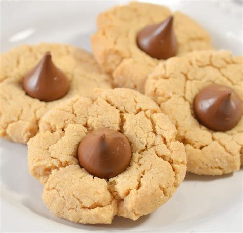 Peanut Butter Hershey Kiss Cookies - Sweet Pea's Kitchen