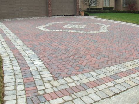 Brick Driveway Pattern