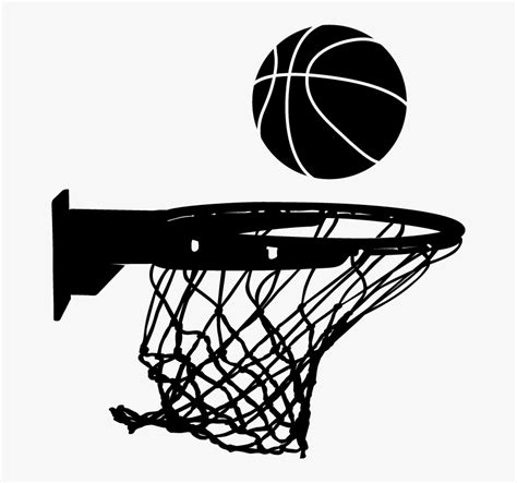 #vector #basketballnet #basketball #freetoedit - Silhouette Basketball ...