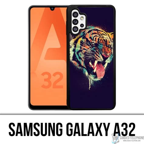 Case for Samsung Galaxy A32 5G - Tiger Painting