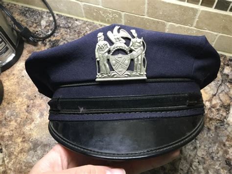 VINTAGE NEW YORK POLICE NYPD UNIFORM HAT | #1913534480