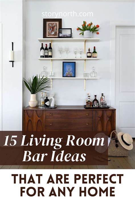 15 Living Room Bar Ideas That Are Perfect for Any Home | Living room bar, Home bar rooms, Living ...