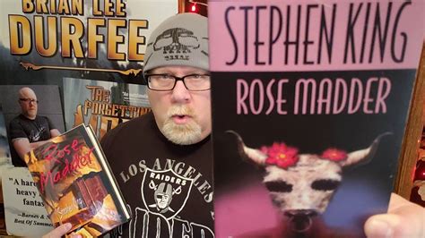 ROSE MADDER / Stephen King / Book Review / Brian Lee Durfee (spoiler free) - YouTube