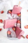 Strawberry Basil Creamsicles Recipe (Dairy-Free & Vegan)