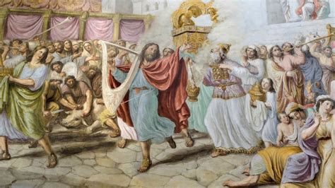 The Bible In Paintings, #111: DAVID JOYOUSLY RETRIEVES THE ARK