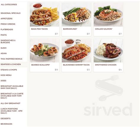 Menu - Omaha NE's Hy-Vee Chinese | Sirved