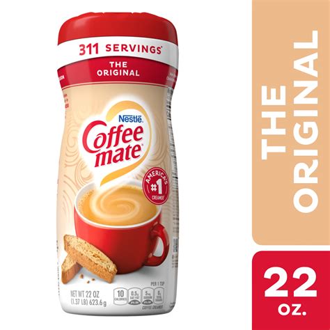 Nestle Coffee mate Original Powdered Coffee Creamer 22 oz. - Walmart ...