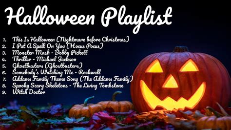 Halloween Playlist! | Fun Halloween Songs To Play At Parties ...