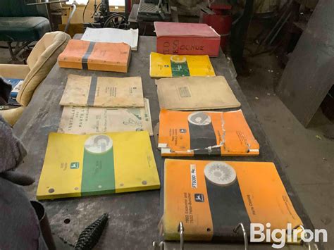 John Deere Operators Manuals And Other Manuals BigIron Auctions